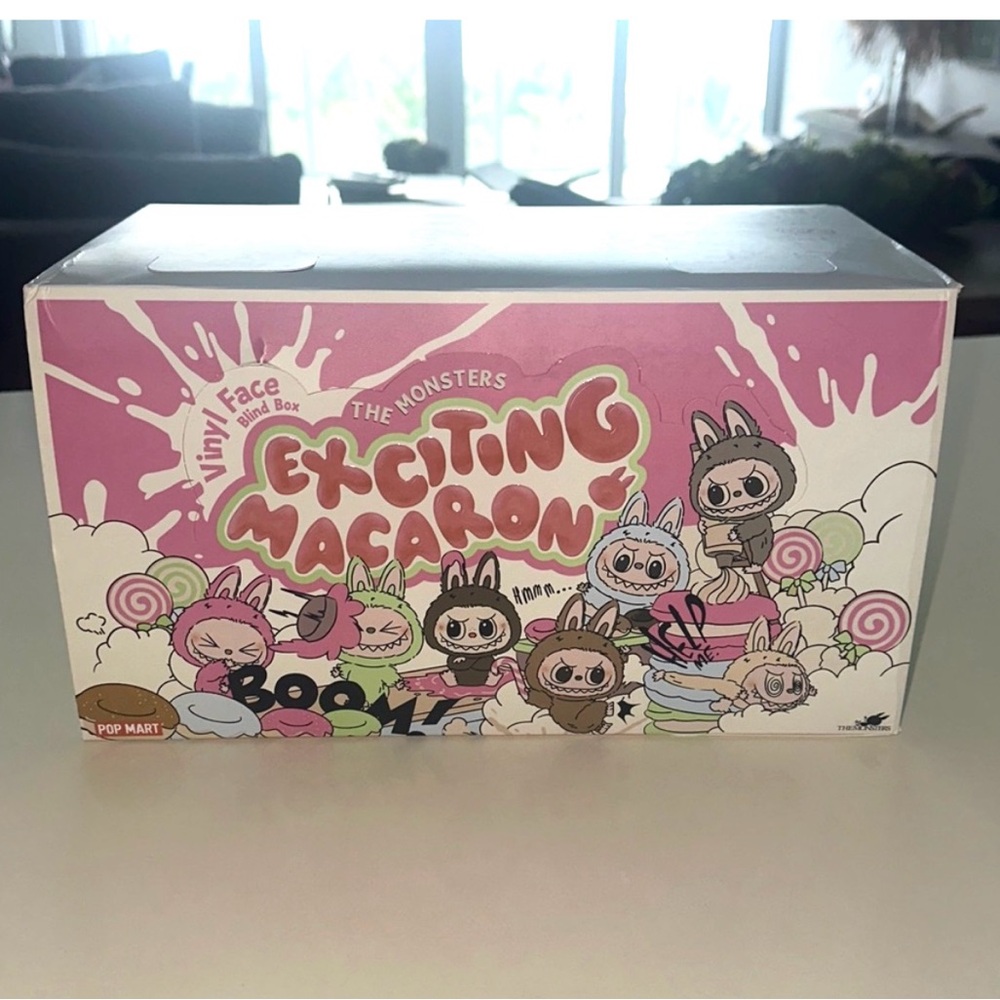 Labubu Exciting Macaron Collectible Empty Box with 6 individual boxes